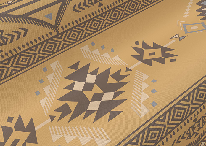 Cheyenne, Yellow Plains - Twist&Fit Roller Blind - Image 4